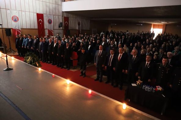 Kaymakam Dr. Mustafa ALTINPINAR Cumhuriyetimizin Kurucusu Gazi Mustafa Kemal Atatürk'ün Ölümünün 86. Yıl Dönümü Anma Etkinliklerine Katıldı